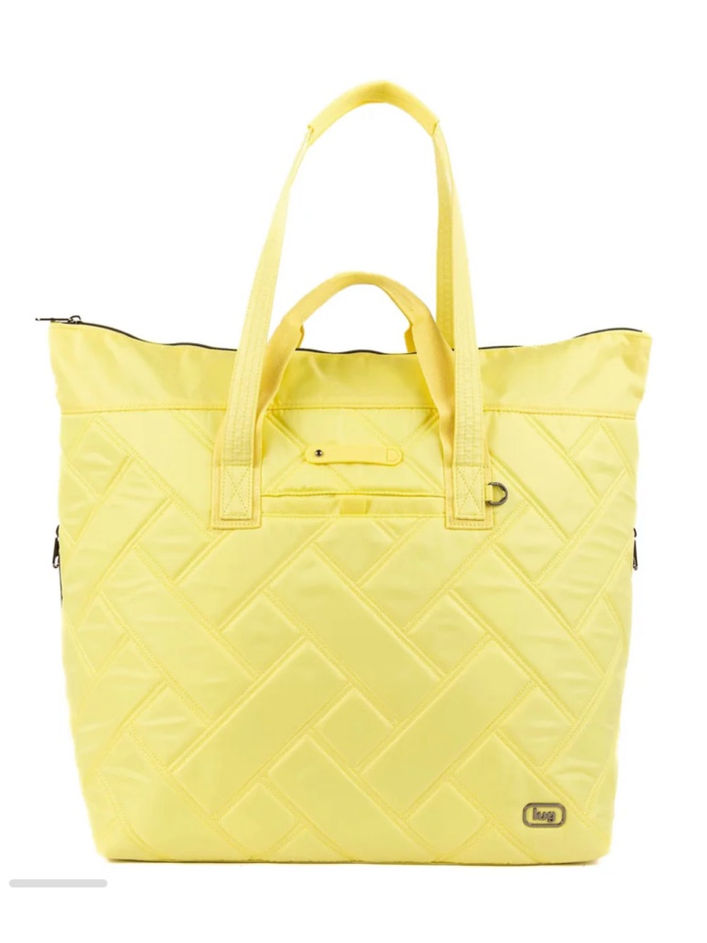 Lug Ferry XL SE Expandable Carry-All with Charm Bar Buttercup Yellow